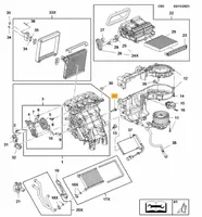 Opel Meriva B Sisätilojen lämpötila-anturi 13386287