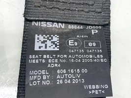 Nissan Qashqai Cintura di sicurezza posteriore 88844JD000