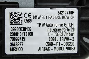 BMW X3 G01 Pasažiera drošības spilvens 9366384