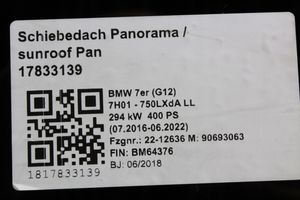 BMW 7 G11 G12 Szyberdach / Komplet 7449247