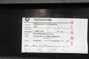 BMW 3 G20 G21 Moulures des vitres de la porte avant 