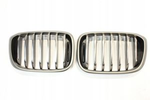 BMW X3 G01 Front bumper upper radiator grill 