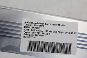 BMW 7 G11 G12 Listwa progowa przednia / nakładka 