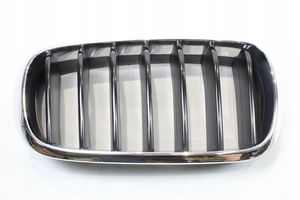 BMW X6 F16 Grille calandre supérieure de pare-chocs avant 