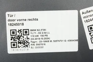 BMW X2 F39 Etuovi 8491728