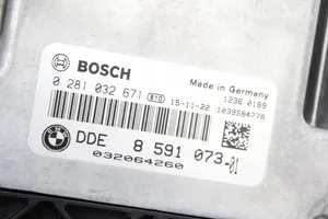 BMW 3 F30 F35 F31 Engine control unit/module ECU 8591073