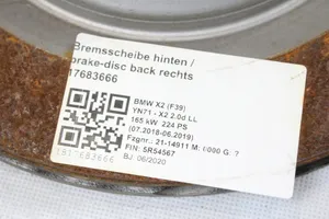 BMW 2 F45 Bremžu disku un suporta komplekts 6799369