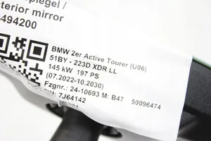 BMW 2 Active Tourer U06 Innenspiegel Rückspiegel 5A456B3