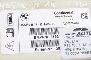 BMW 4 F32 F33 Turvatyynyn ohjainlaite/moduuli 9319493