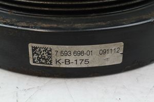 BMW 3 E90 E91 Koło pasowe wału korbowego 7593698