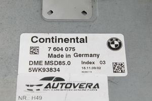 BMW 5 GT F07 Kit calculateur ECU et verrouillage 7604075