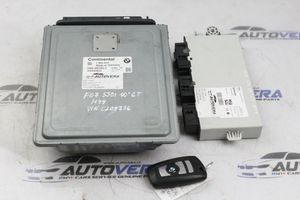 BMW 5 GT F07 Komputer / Sterownik ECU i komplet kluczy 7604075