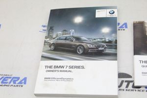 BMW 7 F01 F02 F03 F04 User manual 