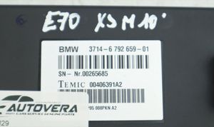 BMW X5M E70 Module de commande suspension 6792659