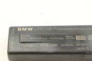 BMW 3 F30 F35 F31 Rengaspaineen valvontayksikkö 6795768
