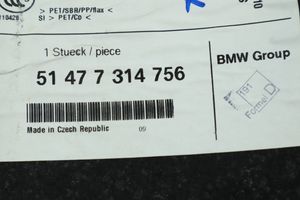 BMW i3 Rivestimento pannello laterale del bagagliaio/baule 57314756