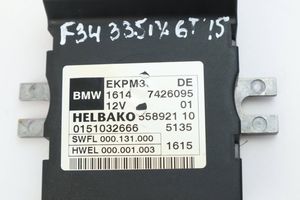 BMW 3 GT F34 Centralina/modulo pompa dell’impianto di iniezione 7426095