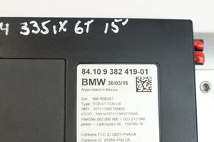 BMW 3 GT F34 Moduł / Sterownik Bluetooth 9382419