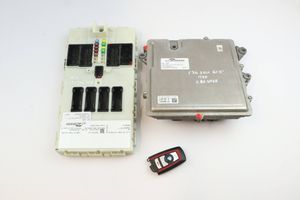 BMW 3 GT F34 Juego de cerradura y set ECU del motor 8639582