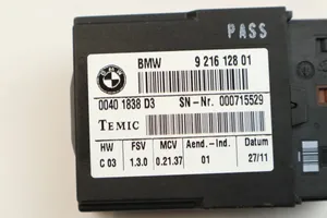 BMW 3 E92 E93 Regulacja wysokości pasów bezpieczeństwa 9165380