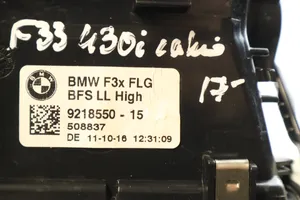 BMW 4 F32 F33 Dysze / Kratki środkowego nawiewu deski rozdzielczej 9218550