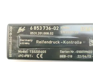 BMW 3 F30 F35 F31 Sterownik / Moduł kontroli ciśnienia w oponach 6853736