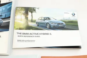 BMW 3 F30 F35 F31 Owners service history hand book 