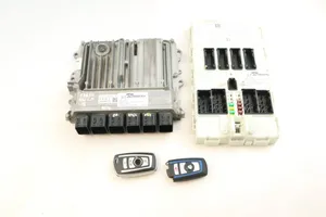 BMW 4 F36 Gran coupe Komputer / Sterownik ECU i komplet kluczy 8740344