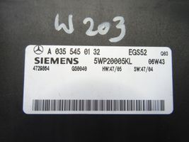 Mercedes-Benz C W203 Sterownik / Moduł skrzyni biegów 0355450132