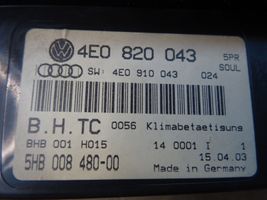 Audi A8 S8 D3 4E Sumuvalojen kytkin 4E0820043