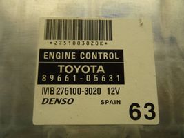Toyota Avensis T250 Moottorin ohjainlaite/moduuli 8966105631