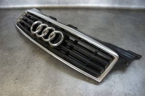 Audi A8 S8 D3 4E Grille calandre supérieure de pare-chocs avant 4E0807653A