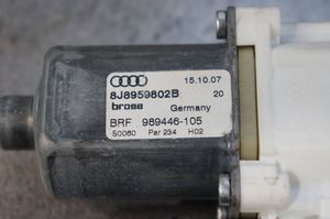 Audi TT TTS Mk2 Moteur de lève-vitre de porte avant 8J8959802B