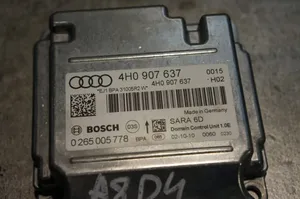 Audi A8 S8 D4 4H ESP Drehratensensor Querbeschleunigungssensor 4H0907637