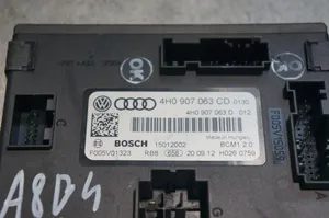 Audi A8 S8 D4 4H Moduł / Sterownik komfortu 4H0907063CD