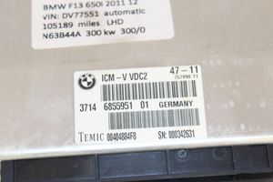 BMW 6 F12 F13 Sterownik / Moduł tylnego zawieszenia pneumatycznego 6855951