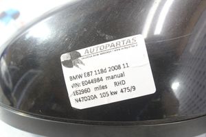 BMW 1 E81 E87 Manualne lusterko boczne drzwi przednich 0108031