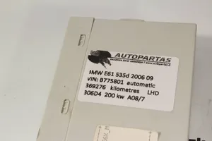 BMW 5 E60 E61 Komputer / Sterownik ECU i komplet kluczy 7796680