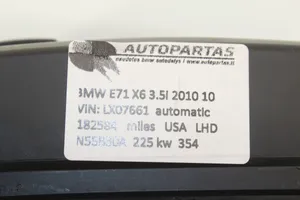 BMW X6 E71 Kratka nawiewu tylna tunelu środkowego 6958748