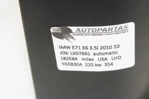 BMW X6 E71 Takaosan ilmakanavan tuuletussuuttimen ritilä 6525038