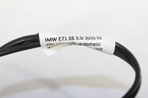 BMW X6 E71 Système poignée, câble pour serrure de capot 7184452