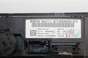 BMW 3 E90 E91 Climate control unit 9199260