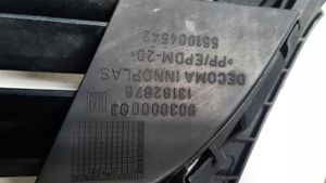 Opel Vectra C Grille calandre supérieure de pare-chocs avant 13182876