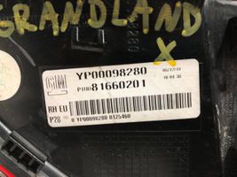 Opel Grandland X Feux arrière / postérieurs YP00098280