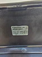Audi A4 S4 B8 8K Mascherina unità principale autoradio/GPS 8K1857186E
