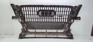 Audi Q5 SQ5 Front bumper upper radiator grill 8R0853651