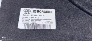 Audi A3 S3 8V Wykładzina podłogowa bagażnika 8V3863697B