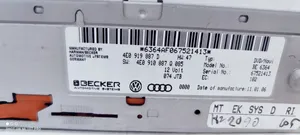 Audi A4 S4 B8 8K Unité de navigation Lecteur CD / DVD 4E0919887D