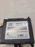 Audi A8 S8 D4 4H Apulämmittimen ohjainlaite/moduuli 4H0963271