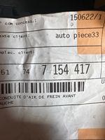 BMW 3 E92 E93 Wlot / Kanał powietrza intercoolera 7154417